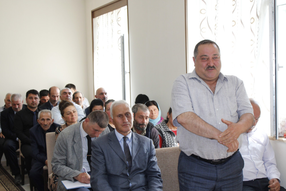 Rəcəb Rəhimli Xurs kəndində vətəndaşlarla görüş keçirdi - Şəkil 8