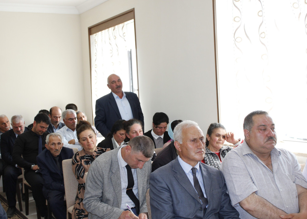 Rəcəb Rəhimli Xurs kəndində vətəndaşlarla görüş keçirdi - Şəkil 9
